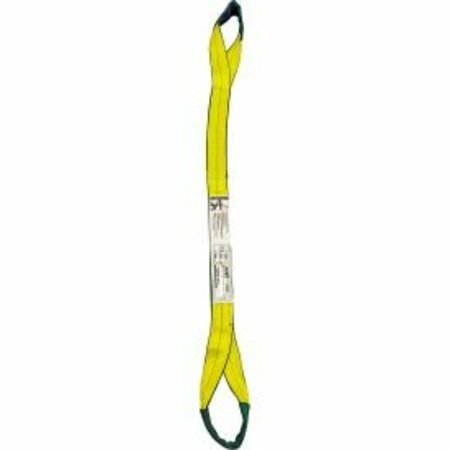 MAZZELLA Lift America 12' Poly Web Sling Eye & Eye, 5120/6400/12800 Lbs Cap S152040